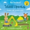 Buchcover und Innenansicht für das Buch: Der kleine Hase Upsala - Komm, wir bauen was! - Ein Baustellen-Klappenbuch