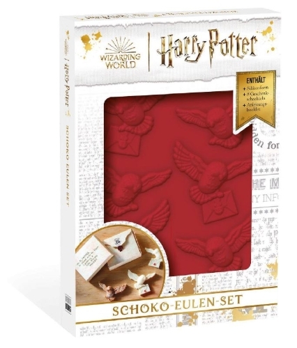 Buchcover und Innenansicht für das Buch: Harry Potter: Make your own Chocolate Owls