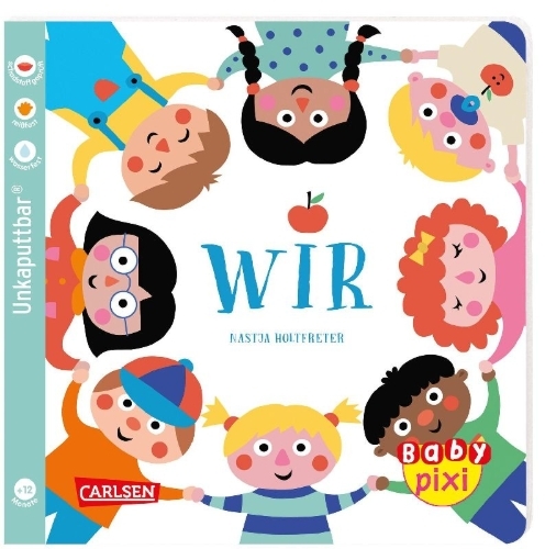 Buchcover und Innenansicht für das Buch: Baby Pixi (unkaputtbar) 116: WIR