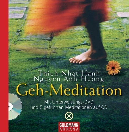 Buchcover und Innenansicht für das Buch: Walking Meditation