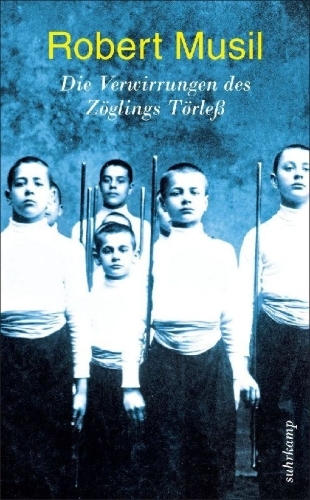 Buchcover und Innenansicht für das Buch: Die Verwirrungen des Zöglings Törleß