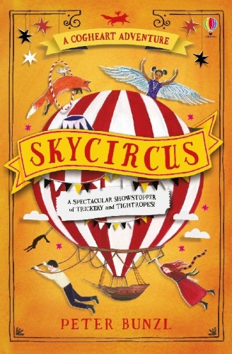 Buchcover und Innenansicht für das Buch: Skycircus
