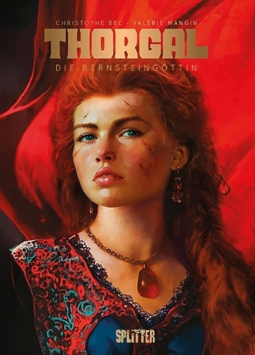 Buchcover und Innenansicht für das Buch: Thorgal Saga: La déesse d'ambre