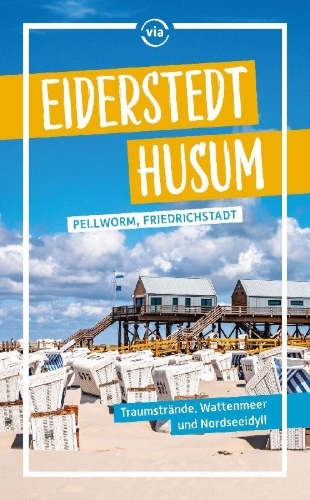 Buchcover und Innenansicht für das Buch: Eiderstedt & Husum
