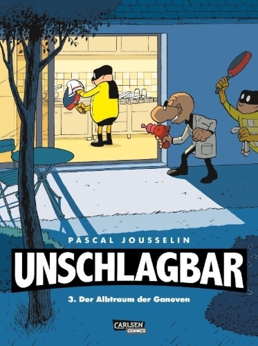 Buchcover und Innenansicht für das Buch: Imbattable - Le Cauchemar des Malfrats