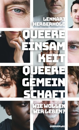 Buchcover und Innenansicht für das Buch: Queere Einsamkeit, Queere Gemeinschaft