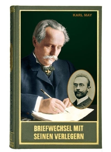 Buchcover und Innenansicht für das Buch: Briefwechsel mit seinen Verlegern und Redakteuren. Zweiter Band