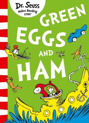 Buchcover und Innenansicht für das Buch: Green Eggs and Ham