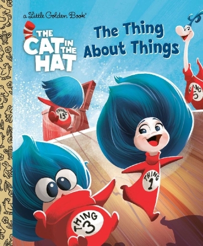 Buchcover und Innenansicht für das Buch: The Thing about Things (the Cat in the Hat Movie)