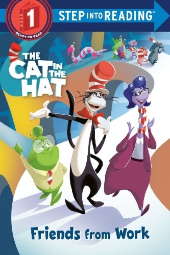 Buchcover und Innenansicht für das Buch: Friends from Work (the Cat in the Hat Movie)