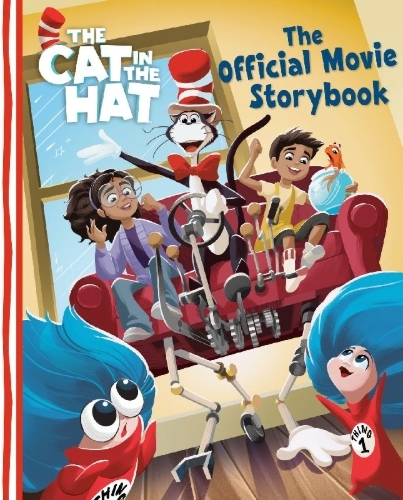 Buchcover und Innenansicht für das Buch: The Cat in the Hat: The Official Movie Storybook