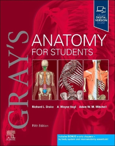 Buchcover und Innenansicht für das Buch: Gray's Anatomy for Students