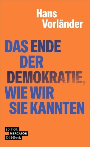 Buchcover und Innenansicht für das Buch: Das Ende der Demokratie, wie wir sie kannten