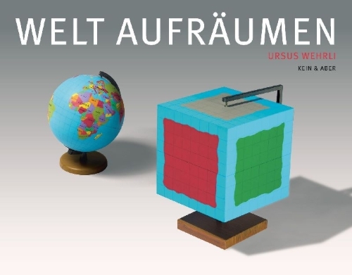 Buchcover und Innenansicht für das Buch: Welt aufräumen