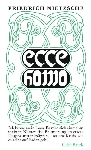 Buchcover und Innenansicht für das Buch: Ecce homo