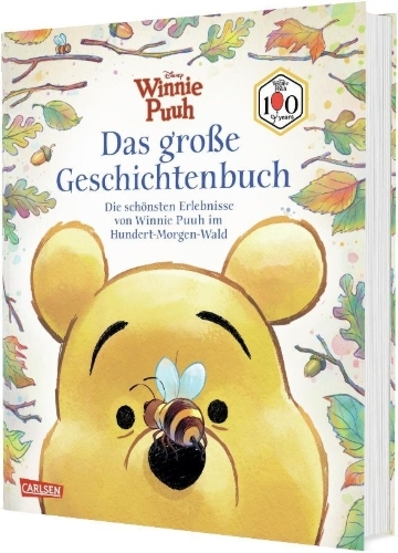 Buchcover und Innenansicht für das Buch: Disney: Winnie Puuh - Das große Geschichtenbuch