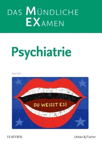 Buchcover und Innenansicht für das Buch: MEX Das Mündliche Examen - Psychiatrie