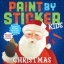 Buchcover und Innenansicht für das Buch: Paint by Sticker Kids: Christmas