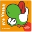 Buchcover und Innenansicht für das Buch: My Mario: It's Yoshi! Board Book