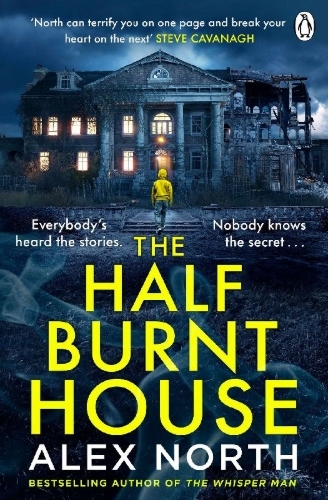 Buchcover und Innenansicht für das Buch: The Half Burnt House
