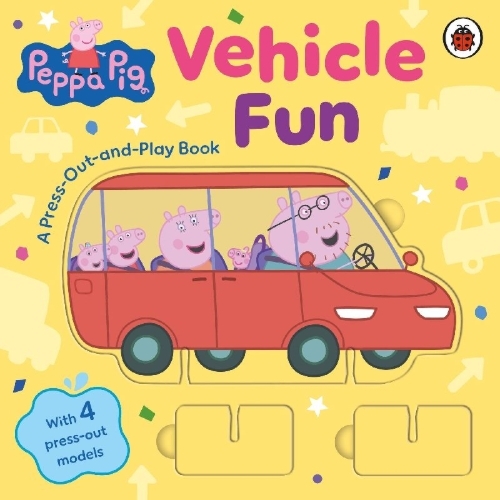 Buchcover und Innenansicht für das Buch: Peppa Pig: Vehicle Fun