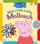 Buchcover und Innenansicht für das Buch: Peppa Wutz Ausmalbilder: Mein erstes buntes Malbuch
