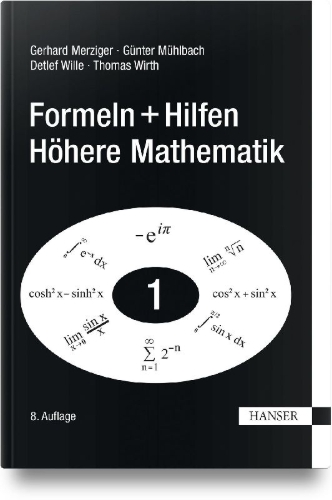 Buchcover und Innenansicht für das Buch: Formeln + Hilfen Höhere Mathematik