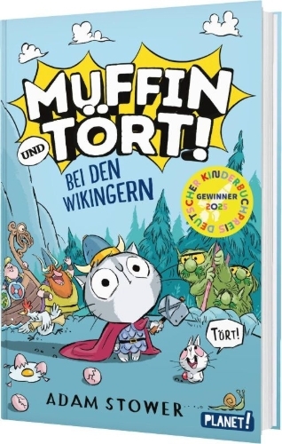 Buchcover und Innenansicht für das Buch: Murray and Bun - Murray the Viking