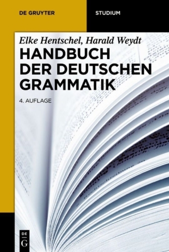 Buchcover und Innenansicht für das Buch: Handbuch der deutschen Grammatik