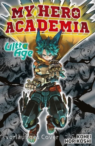 Buchcover und Innenansicht für das Buch: BOKU NO HERO ACADEMIA FINAL FANBOOK ULTRA AGE