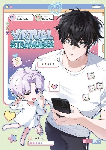 Buchcover und Innenansicht für das Buch: Virtual Strangers 02
