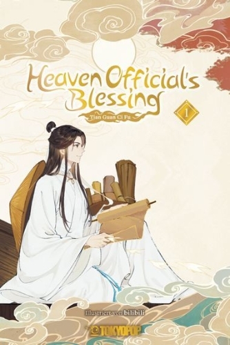 Buchcover und Innenansicht für das Buch: Heaven Official's Blessing Animation Manhua 01
