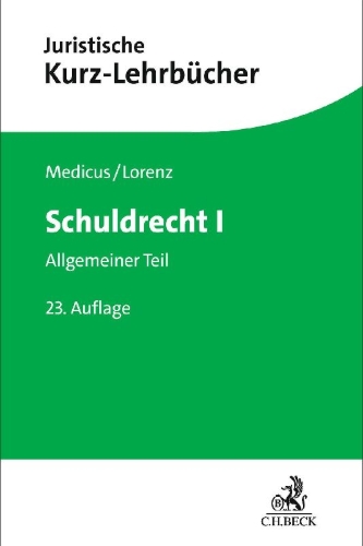 Buchcover und Innenansicht für das Buch: Schuldrecht I