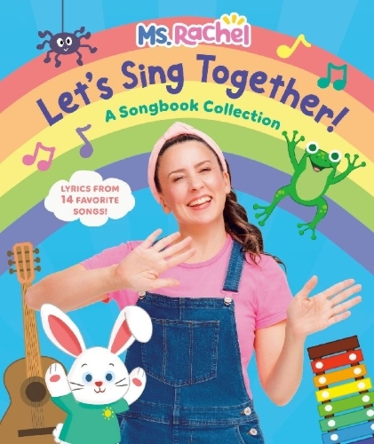 Buchcover und Innenansicht für das Buch: Let's Sing Together!: A Songbook Collection (Ms. Rachel)