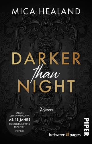 Buchcover und Innenansicht für das Buch: Darker than Night