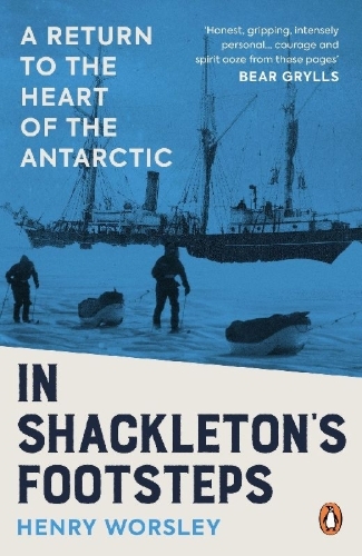 Buchcover und Innenansicht für das Buch: In Shackleton's Footsteps