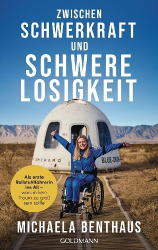 Buchcover und Innenansicht für das Buch: Zwischen Schwerkraft und Schwerelosigkeit