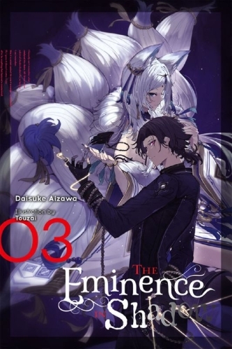 Buchcover und Innenansicht für das Buch: The Eminence in Shadow, Vol. 3 (Light Novel)