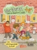 Buchcover und Innenansicht für das Buch: Vier Viertel und ein Haufen Chaos 2: Der verschwundene Fußball