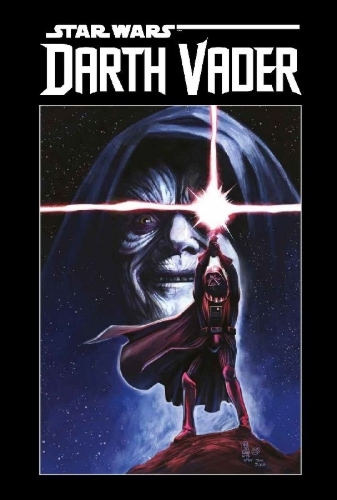 Buchcover und Innenansicht für das Buch: Star Wars Comics: Darth Vader Deluxe
