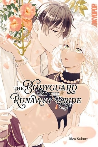 Buchcover und Innenansicht für das Buch: The Bodyguard and the Runaway Bride