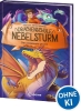 Buchcover und Innenansicht für das Buch: Drachenschule Nebelsturm (Band 5) - Der versteinerte Drache