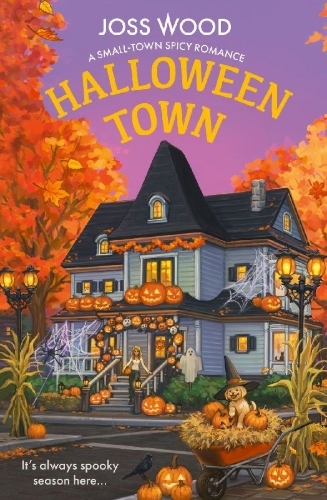 Buchcover und Innenansicht für das Buch: Halloween Town