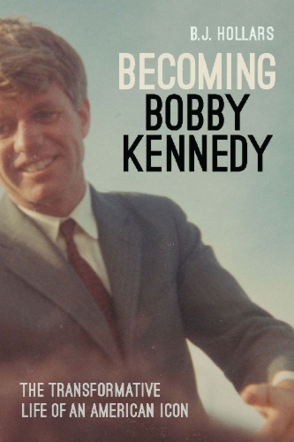 Buchcover und Innenansicht für das Buch: Becoming Bobby Kennedy