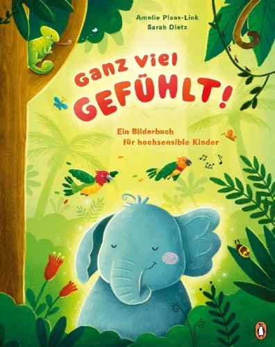 Buchcover und Innenansicht für das Buch: Ganz viel GEFÜHLT!