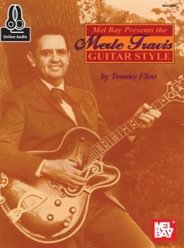 Buchcover und Innenansicht für das Buch: Merle Travis Guitar Style