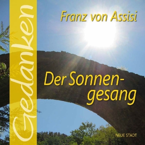 Buchcover und Innenansicht für das Buch: Franz von Assisi - Der Sonnengesang