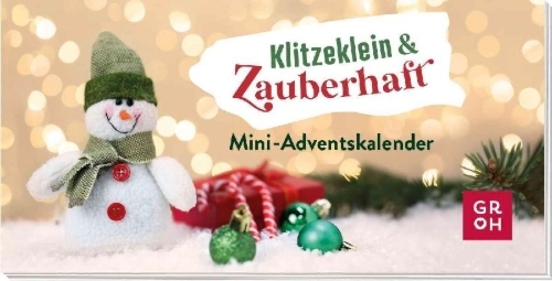 Buchcover und Innenansicht für das Buch: Klitzeklein & zauberhaft