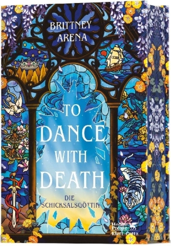 Buchcover und Innenansicht für das Buch: To Dance with Death