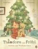 Buchcover und Innenansicht für das Buch: Theodore und Fritzi warten auf Weihnachten